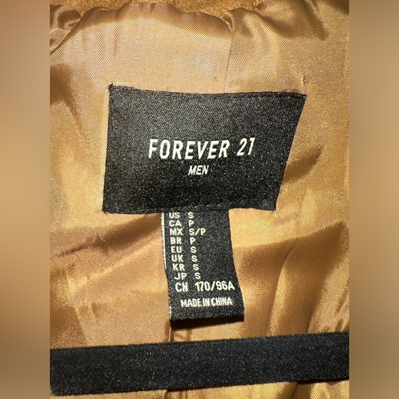 Forever 21 Mens Trench Coat - Picture 5 of 8